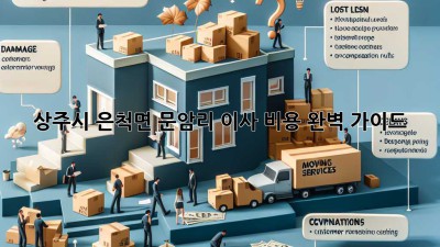 상주시 은척면 문암리 이사 비용 완벽 가이드